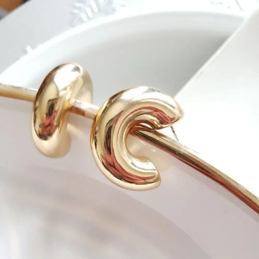Anthro Tube Earrings